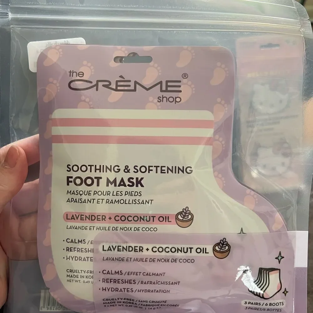 the creme shop includes hello